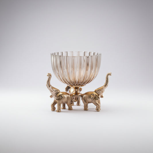Aluminum Vantara Elephant Bowl